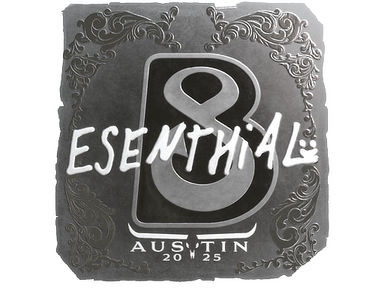Sticker | esenthial (Foil) | Austin 2025