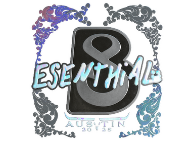 Sticker | esenthial (Holo) | Austin 2025
