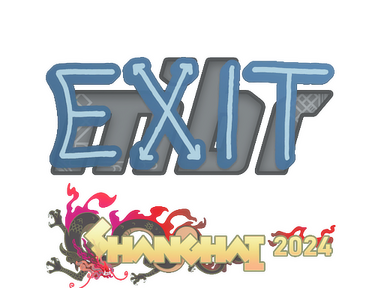 Sticker | exit | Shanghai 2024