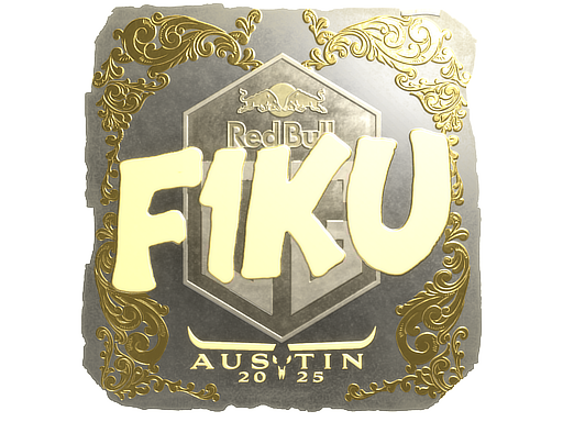 Sticker | F1KU (Gold) | Austin 2025