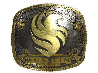 Sticker | Falcons (Gold) | Austin 2025