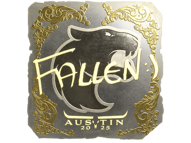 Sticker | FalleN (Gold) | Austin 2025