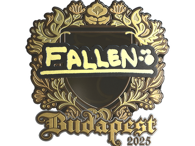 Sticker | FalleN (Gold) | Budapest 2025