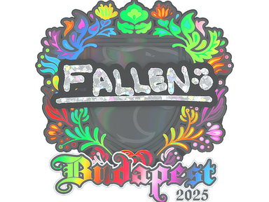 Sticker | FalleN (Holo) | Budapest 2025
