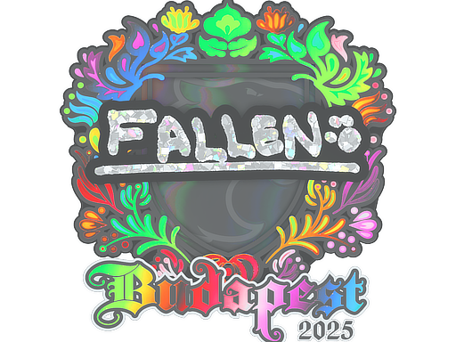 Sticker | FalleN (Holo) | Budapest 2025