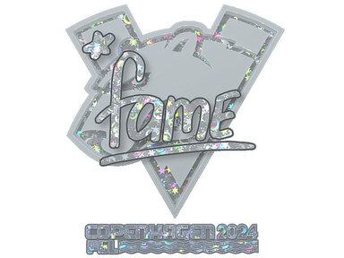 Sticker | fame (Glitter) | Copenhagen 2024