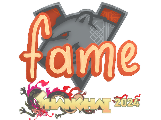Sticker | fame | Shanghai 2024