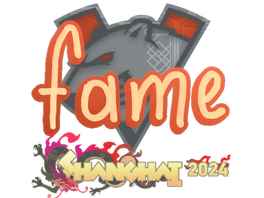Sticker | fame | Shanghai 2024
