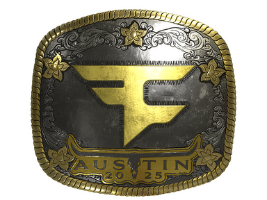 Sticker | FaZe Clan (Gold) | Austin 2025