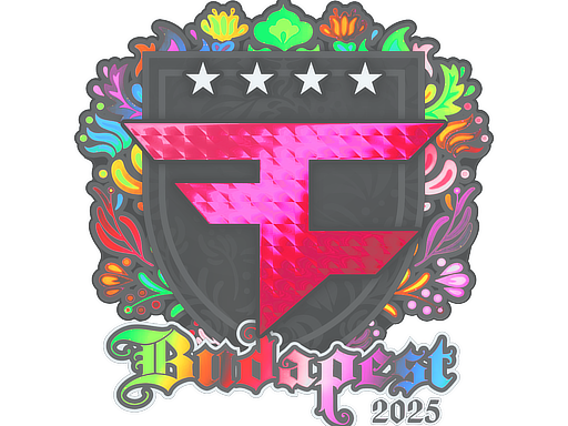 Sticker | FaZe Clan (Holo) | Budapest 2025