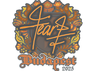 Sticker | fEAR | Budapest 2025