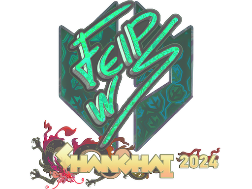 Sticker | felps (Holo) | Shanghai 2024
