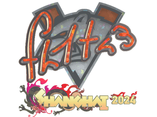 Sticker | FL1T (Glitter) | Shanghai 2024