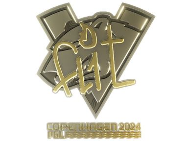 Sticker | FL1T (Gold) | Copenhagen 2024