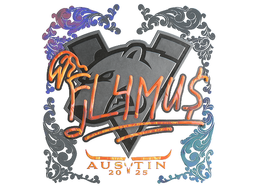 Sticker | FL4MUS (Holo) | Austin 2025
