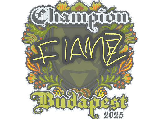Sticker | FlameZ (Champion) | Budapest 2025