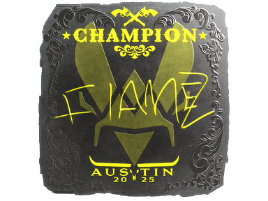 Sticker | FlameZ (Foil, Champion) | Austin 2025