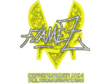 Sticker | FlameZ (Glitter) | Copenhagen 2024