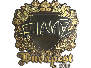 Sticker | FlameZ (Gold) | Budapest 2025