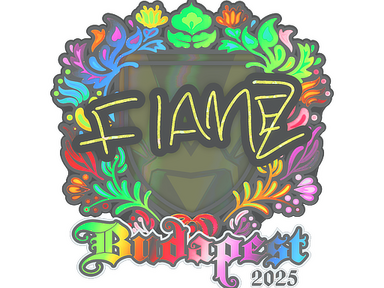 Sticker | FlameZ (Holo) | Budapest 2025