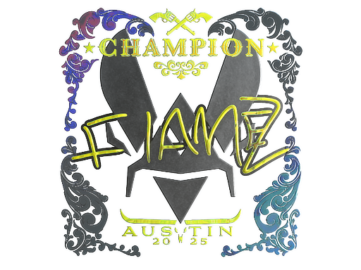 Sticker | FlameZ (Holo, Champion) | Austin 2025