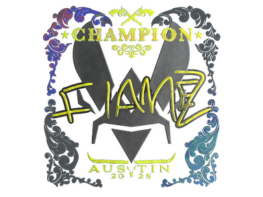 Sticker | FlameZ (Holo, Champion) | Austin 2025
