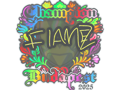 Sticker | FlameZ (Holo, Champion) | Budapest 2025