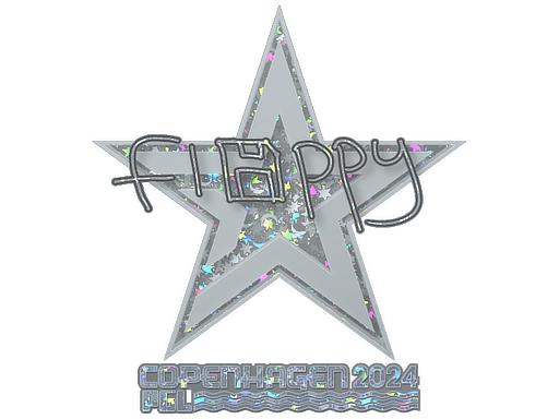 Sticker | floppy (Glitter) | Copenhagen 2024