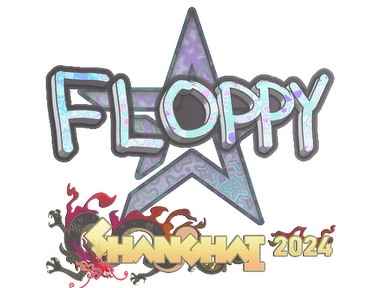 Sticker | floppy (Holo) | Shanghai 2024