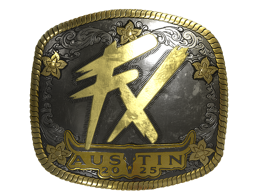 Sticker | Fluxo (Gold) | Austin 2025