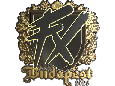 Sticker | Fluxo (Gold) | Budapest 2025