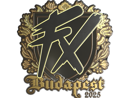 Sticker | Fluxo (Gold) | Budapest 2025