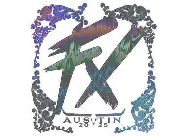 Sticker | Fluxo (Holo) | Austin 2025