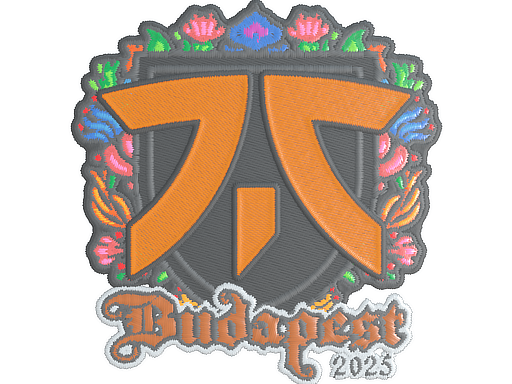 Sticker | fnatic (Embroidered) | Budapest 2025
