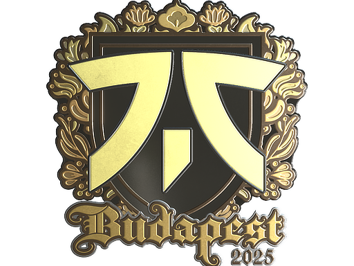 Sticker | fnatic (Gold) | Budapest 2025