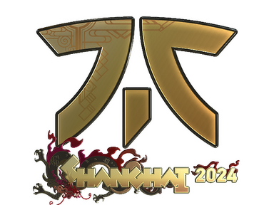 Sticker | Fnatic (Gold) | Shanghai 2024
