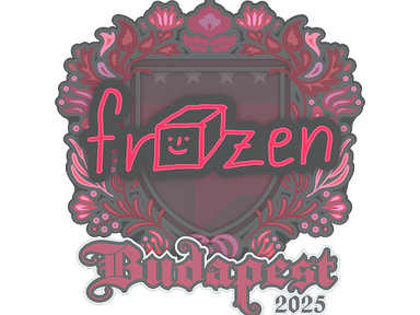 Sticker | frozen | Budapest 2025