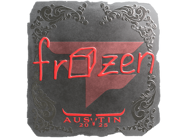 Sticker | frozen (Foil) | Austin 2025