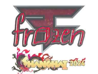 Sticker | frozen (Glitter) | Shanghai 2024