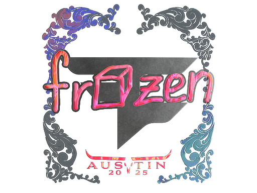 Sticker | frozen (Holo) | Austin 2025
