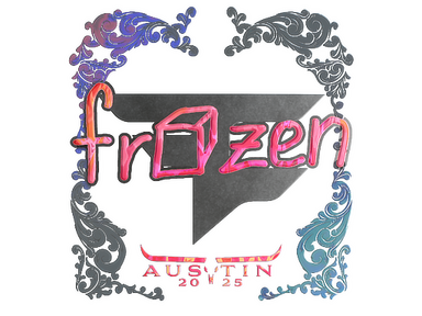 Sticker | frozen (Holo) | Austin 2025