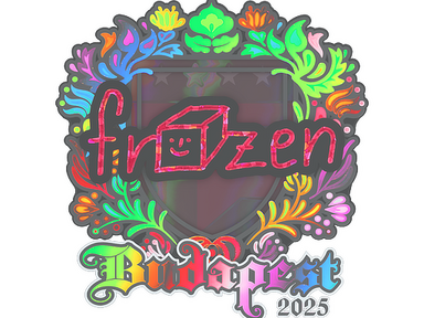 Sticker | frozen (Holo) | Budapest 2025