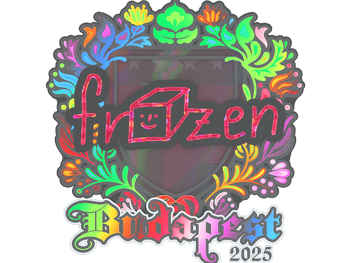 Sticker | frozen (Holo) | Budapest 2025