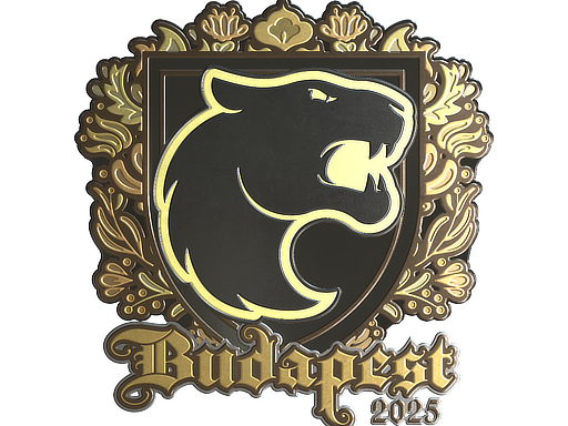 Sticker | FURIA (Gold) | Budapest 2025