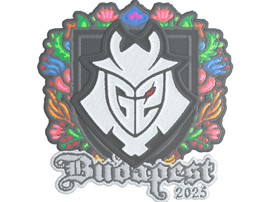 Sticker | G2 esports (Embroidered) | Budapest 2025