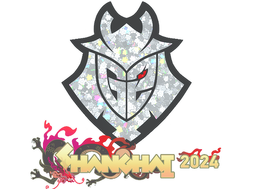 Sticker | G2 Esports (Glitter) | Shanghai 2024