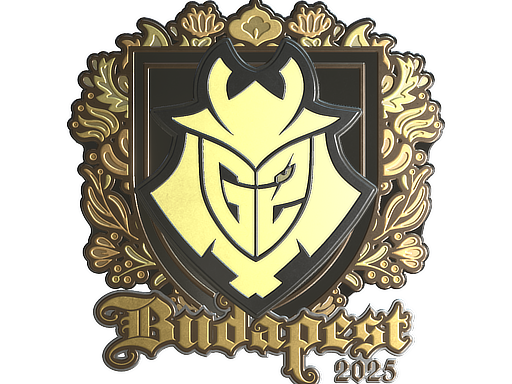 Sticker | G2 esports (Gold) | Budapest 2025