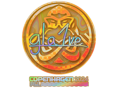 Sticker | gla1ve (Holo) | Copenhagen 2024