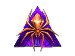 Sticker | Gold Web (Foil)