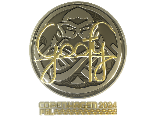 Sticker | Goofy (Gold) | Copenhagen 2024